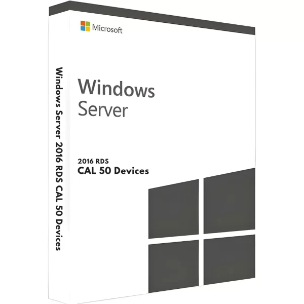Windows Server 2016 RDS CAL 50 Devices