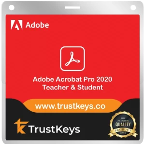 Adobe Acrobat Pro 2020 Teacher & Student License