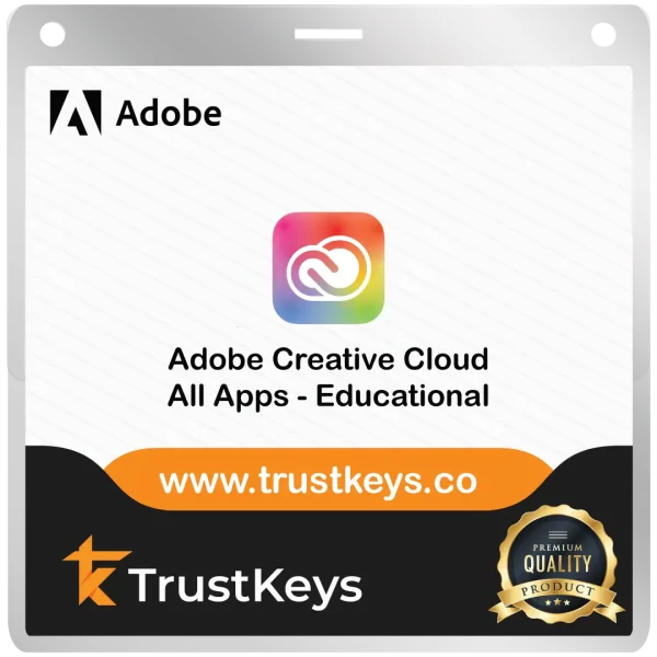 buy adobe creative cloud all apps educational license with trustkeys